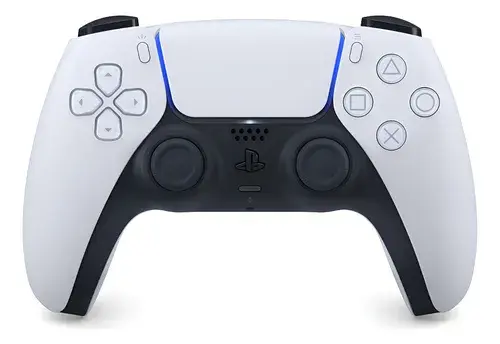 Controle Joystick Sem Fio Sony PlayStation DualSense Branco