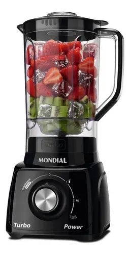 Liquidificador Turbo Power Mondial 550W L-99 FB