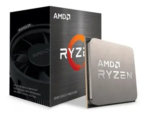 Processador AMD Ryzen 5 5500 3.6GHz 4.2GHz Max Turbo Cache 16MB AM4 Sem Vídeo