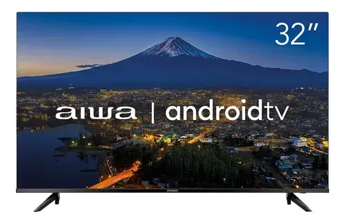 Smart TV AIWA 32" Android HD Borda Ultrafina HDR10 Dolby