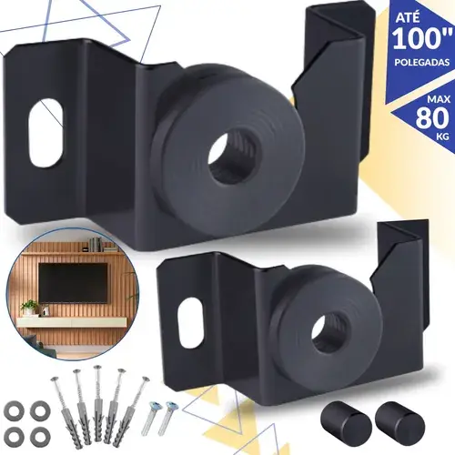 Suporte TV Fixo Universal 10" a 100" Parosflux
