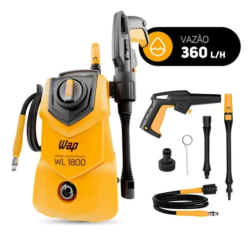 Lavadora de Alta Pressão WAP WL 1800 1400W 1500PSI 127V